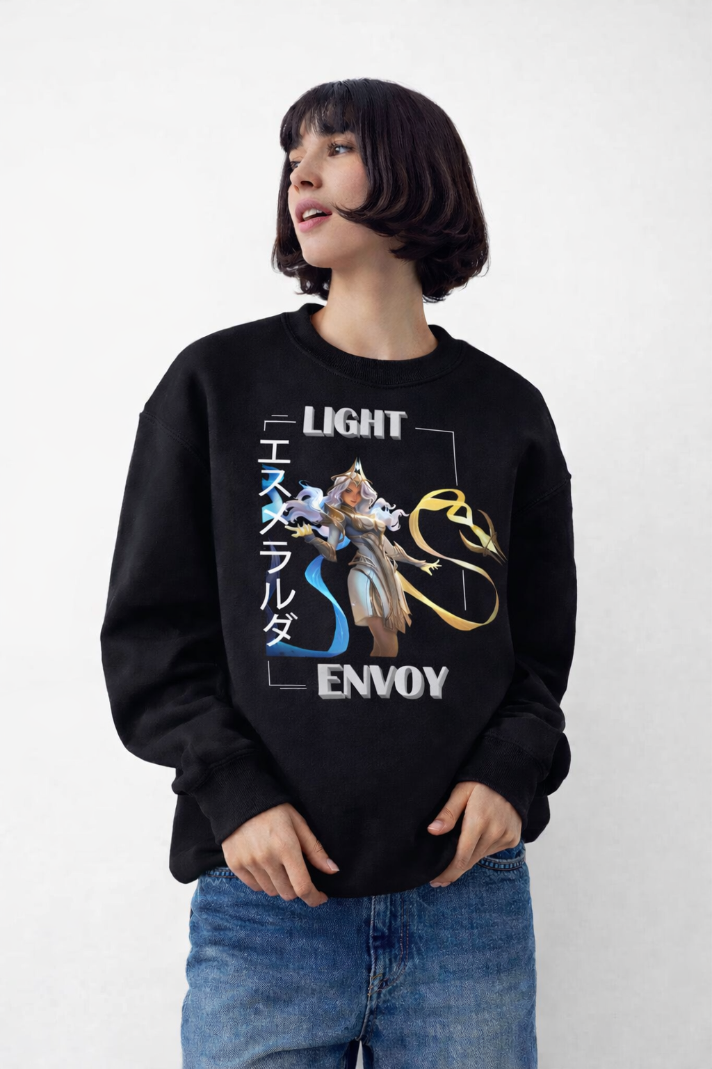 Esmeralda Mobile Legends Sweetişört unisex