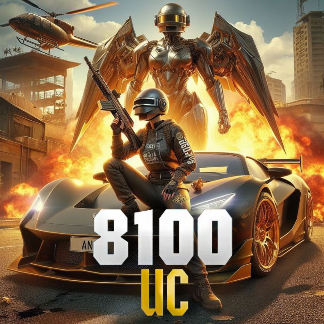 8100 PUBG Mobil UC 
